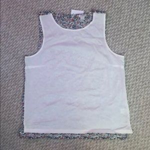 Floral tank top